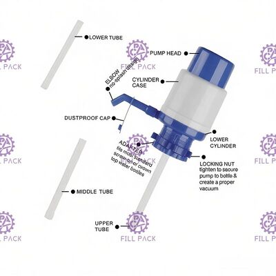 Manual Bucket Water Pump Gallon Water Plant Consumables supplier