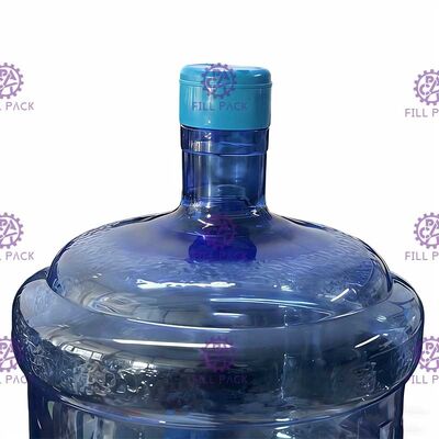 One Piece Pure Water Bucket 55mm Pe Gallon Bottle Cap With Customized Labels supplier