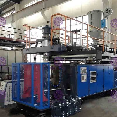 Automatic PC Gallon Bottle Extrusion Blow Molding Machine 82mm Hdpe Drum System 50BPH supplier