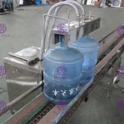 Stainless Steel 304 PVC 3 Gallon Bottle Labeller supplier