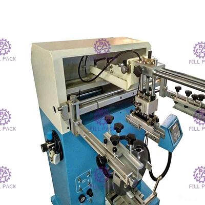 Semiauto Rotary Silk Screen Printing Bottle Labeller Photoelectricity Detection For 20l Bottle supplier