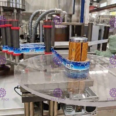 Rotary OPP Bottle Labeller Hot Glue Melt Labeling Machine equipment Label Applicator for Plastic Bottle Water Factory supplier