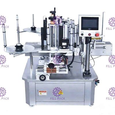 Automatic Square Flat Bottle Special Shaped Bottle labeller Double Side Adhesive Sticker Labeling Machine Equipment supplier