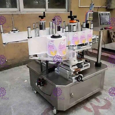 Automatic Square Flat Bottle Special Shaped Bottle labeller Double Side Adhesive Sticker Labeling Machine Equipment supplier