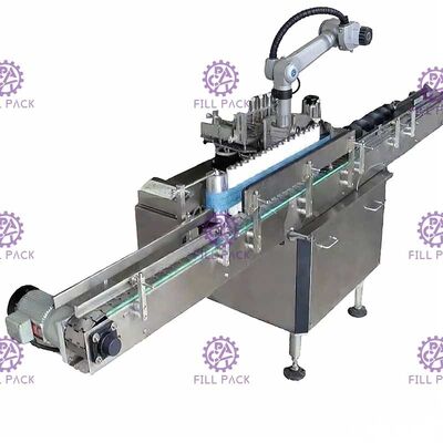 3000BPH Cold Glue Bottle Labeller Machine Fully Automatic Round Straight Horizontal supplier