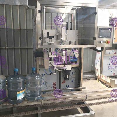 Single Head Neck Labeling 28mm Gallon Labeler Full Automation supplier