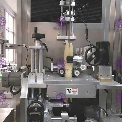 Single Head Neck Labeling 28mm Gallon Labeler Full Automation supplier