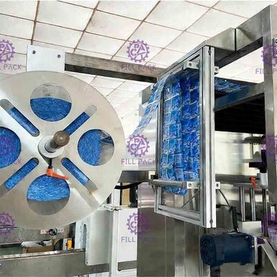 PVC Label Roll 3 Gallon 1500BPH Shrink Labeling Machine supplier