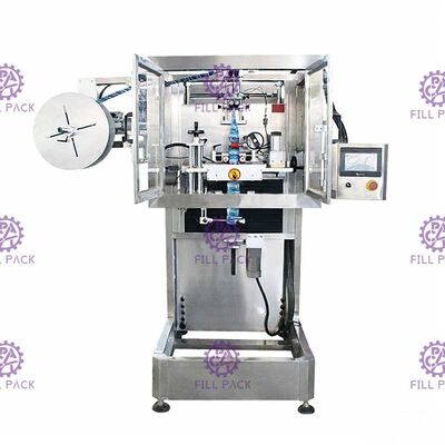 AC Motor Neck Sleeve Round Bottle Labeller supplier