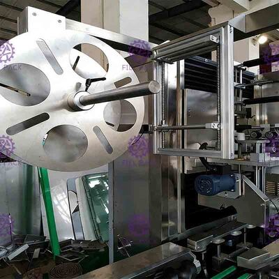 AC Motor Neck Sleeve Round Bottle Labeller supplier