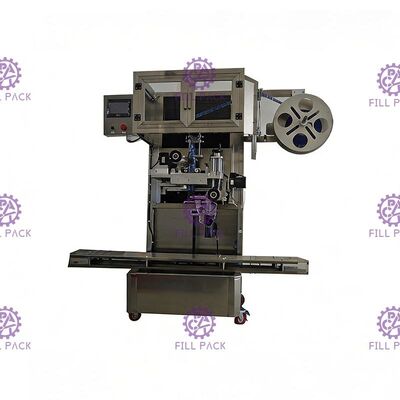 Electric One Head Cap Sleeve Round Bottle Labeler supplier