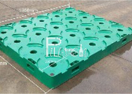 HDPE Bottle Pallets Gallon Water Plant Consumables supplier