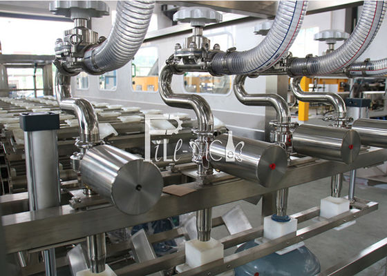 SS 304 20 Liter Jar Filling Machine With Labeling Machine supplier