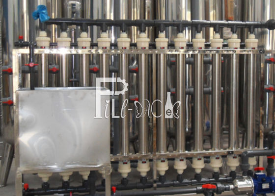 Water Bottling Line Hollow Fibre Filtration 4000 LPH RO Plant supplier
