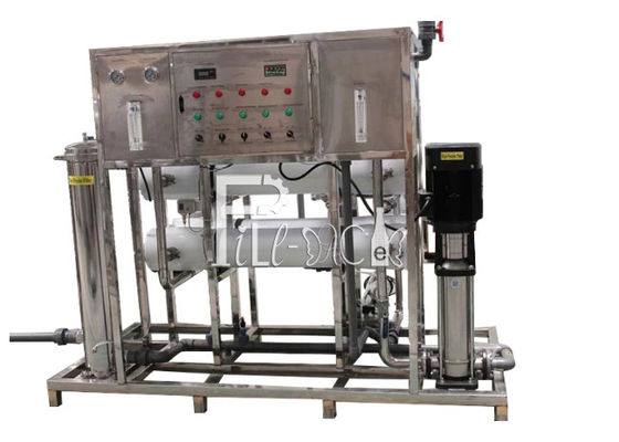 4TPH RO Water Purification Plant With CIP Unit TDS Meter supplier