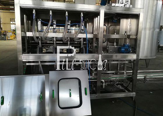 Touch Screen 3 Road 450BPH Jar Water Filling Machine supplier