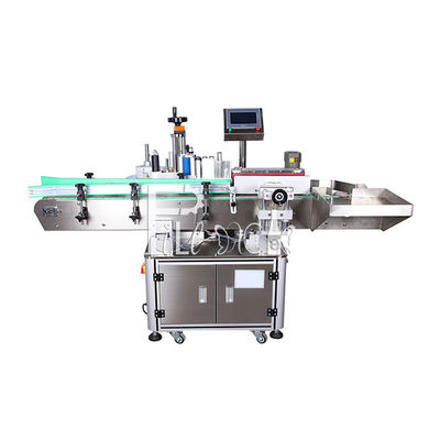 Touch Screen SUS304 Round Bottle Labeling Machine supplier