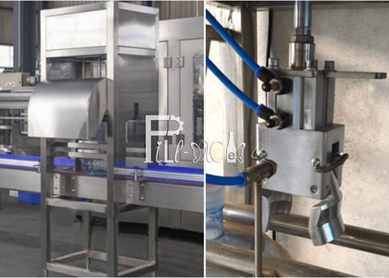 Food Safe 450BPH 18.9L Pure Water Filling Machine supplier