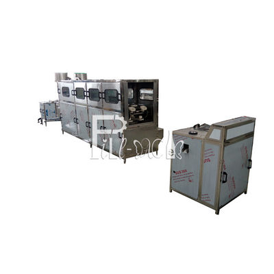 SUS 304 Pipe Connection 300 BPH Gallon Water Plant supplier