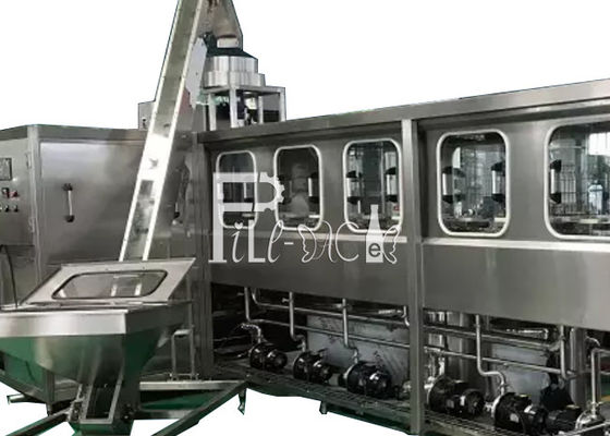 4 Road / Row QGF-600 20 Liter Jar Filling Machine supplier
