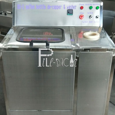 Cap Removing BS-1 200 BPH 5 Gallon Bucket Washer supplier