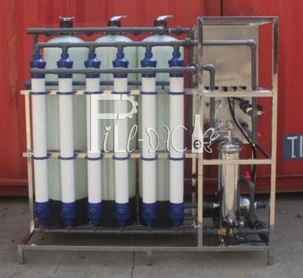 1.0KW 2TPH Reverse Osmosis Water Treatment Machine supplier