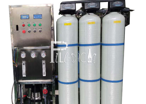 Manual Valve 500LPH Reverse Osmosis Water Treatment Machine supplier
