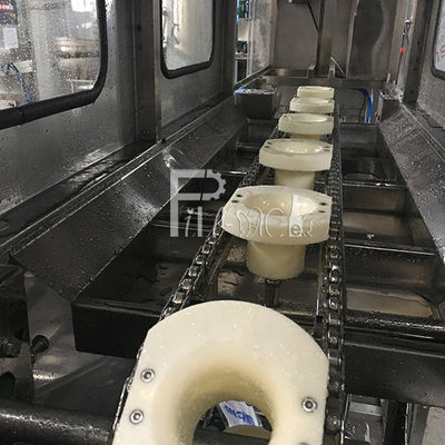 Hot Alkaline Water Rinsing 120 BPH Gallon Filling Line supplier