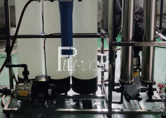 FRP Pre Filters 500LPH Reverse Osmosis Water Treatment Machine supplier