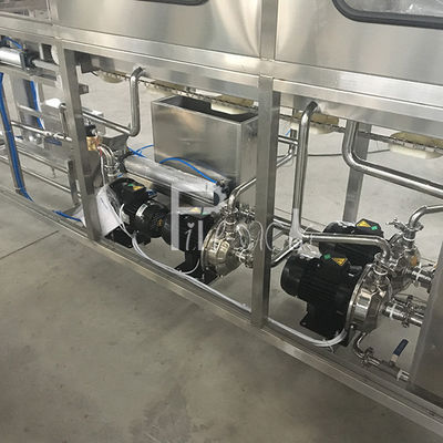 Hot Alkaline Water Rinsing 120 BPH Gallon Filling Line supplier