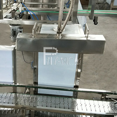 Auto Lifting Feeding SUS 304 120 BPH Gallon Filling Line supplier