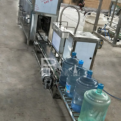 Auto Lifting Feeding SUS 304 120 BPH Gallon Filling Line supplier