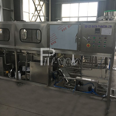 Roller Conveyor Output 120 BPH Barrel Water Filling Machine supplier