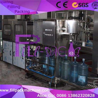 120bph PLC Sus304 5 Gallon Water Bottling Equipment supplier