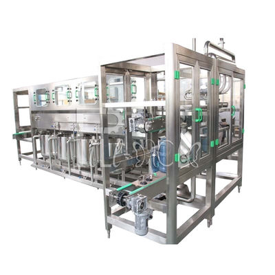 600BPH Full Automatic Four Line Monoblock Gallon Filling Machine With Overflow Valve supplier