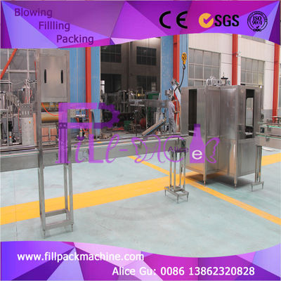 600BPH Full Automatic Four Line Monoblock Gallon Filling Machine With Overflow Valve supplier