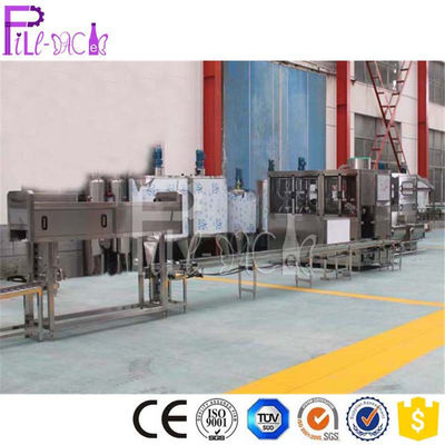600BPH Full Automatic Four Line Monoblock Gallon Filling Machine With Overflow Valve supplier