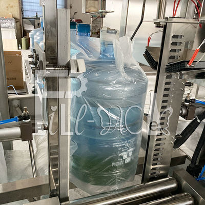Automatic PLC 5 Gallon 2200BPH Water Bottle Packing Machine supplier
