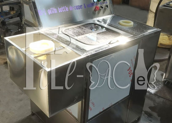 Sus304 Plastic Bottle Washer Single Station 300BPH supplier