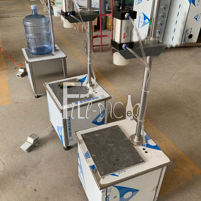 Automatic Gallon Plc 450mm Manual Pet Bottle Capping Machine supplier