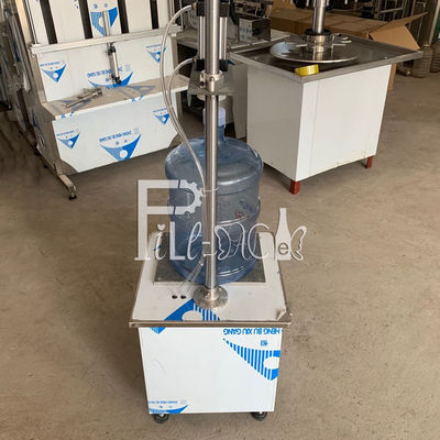 Automatic Gallon Plc 450mm Manual Pet Bottle Capping Machine supplier