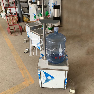 Automatic Gallon Plc 450mm Manual Pet Bottle Capping Machine supplier
