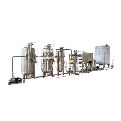 Sus304 Auto Operation Valve Drinking 4000lph Ro Water Treatment Machine supplier