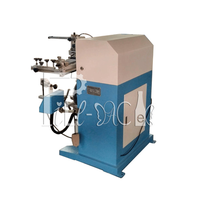 Semiauto Rotary Silk Screen Printing Bottle Labeller Photoelectricity Detection For 20l Bottle supplier