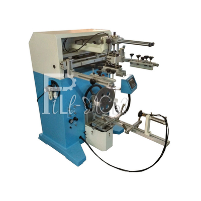 Semiauto Rotary Silk Screen Printing Bottle Labeller Photoelectricity Detection For 20l Bottle supplier