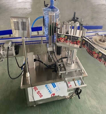 Automatic  1200BPH 5 Gallon Bottle Labeller PLC Control Customized supplier