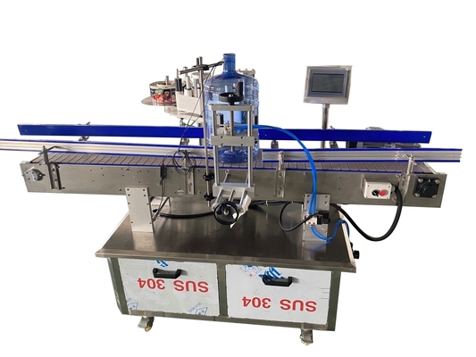Automatic  1200BPH 5 Gallon Bottle Labeller PLC Control Customized supplier
