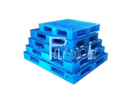 Double Sides HDPE Large Gallon Water Recycled Plastic Pallets Stackable Reversible supplier