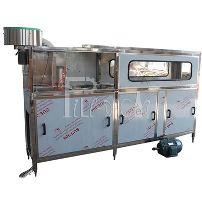 SUS304 100BPH 5 Gallon Water Filling Machine With One Decapping Head supplier