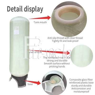Frp Tank Water Filter Fiberglass Tank And Parts For Water Treatment supplier